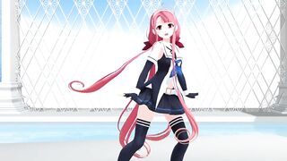 【MMD】PiNK CAT [Kawakaze cilky edit model]【R-18】