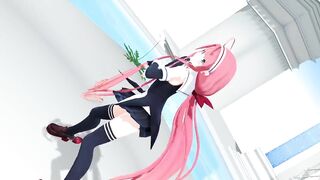 【MMD】PiNK CAT [Kawakaze cilky edit model]【R-18】