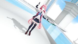 【MMD】PiNK CAT [Kawakaze cilky edit model]【R-18】