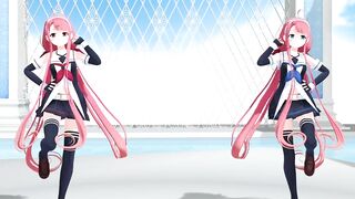 【MMD】PiNK CAT [Kawakaze cilky edit model]【R-18】