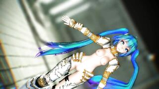 【MMD】Knightress Miku - Hitorinbo Envy【R-18】