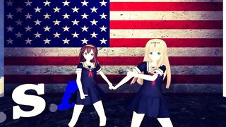 【MMD】Friend Ship【R-18】