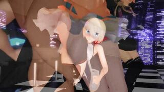 【MMD】ECHO - You are gonna be taken home girls [Loops]【R-18】