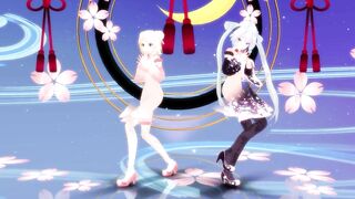 【MMD】Вrop pop candy【R-18】