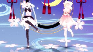 【MMD】Вrop pop candy【R-18】