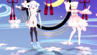 【MMD】Вrop pop candy【R-18】