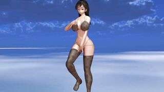 【MMD】Waist swing dance (magical remodeling)【R-18】