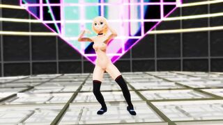 【MMD】Pink Cat Nude【R-18】