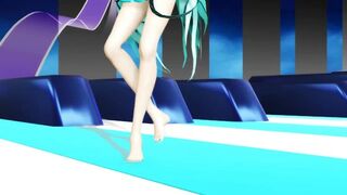 【MMD】Miku - Masked bitcH【R-18】