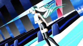 【MMD】Miku - Masked bitcH【R-18】