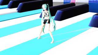 【MMD】Miku - Masked bitcH【R-18】