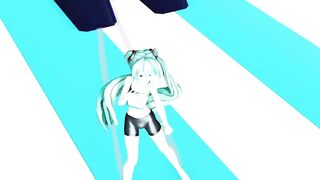 【MMD】Miku - Masked bitcH【R-18】