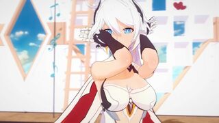 0426 -【R18-MMD-4K】Honkai Impact 3rd 崩坏三 - Who said Kiana cant look good in AOA Miniskirt