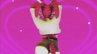 Synthwave Strut (3D Vaporwave Strip Futa)