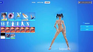 so i removed All Crystal's Clothes on my Fortnite Lobby