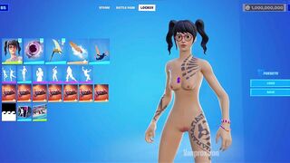 so i removed All Crystal's Clothes on my Fortnite Lobby