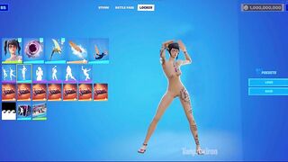 so i removed All Crystal's Clothes on my Fortnite Lobby