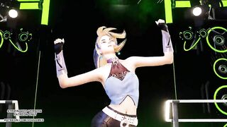 MMD Aespa - Savage Akali Hot Kpop Dance League of Legends KDA