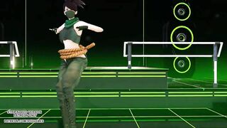 MMD Aespa - Savage Akali Hot Kpop Dance League of Legends KDA