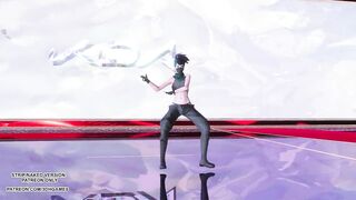 MMD Aespa - Savage Akali Hot Kpop Dance League of Legends KDA