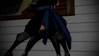 【SEX-MMD】Mistress Nyo X Hanzo【R-18】