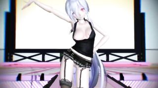 【MMD】Girls The power of the old man【R-18】