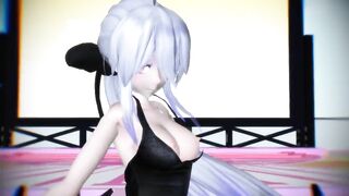 【MMD】Girls The power of the old man【R-18】