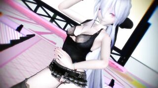 【MMD】Girls The power of the old man【R-18】