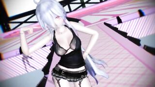 【MMD】Girls The power of the old man【R-18】