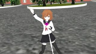 【MMD】Hypnosis KanColle Thunder-Romeo & Cinderella at Ikazuchi【R-18】