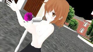 【MMD】Hypnosis KanColle Thunder-Romeo & Cinderella at Ikazuchi【R-18】