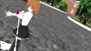 【MMD】Hypnosis KanColle Thunder-Romeo & Cinderella at Ikazuchi【R-18】