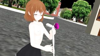 【MMD】Hypnosis KanColle Thunder-Romeo & Cinderella at Ikazuchi【R-18】