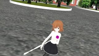 【MMD】Hypnosis KanColle Thunder-Romeo & Cinderella at Ikazuchi【R-18】