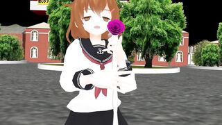 【MMD】Hypnosis KanColle Thunder-Romeo & Cinderella at Ikazuchi【R-18】