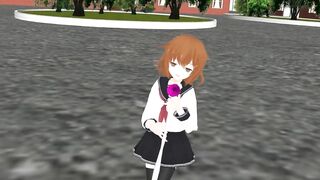 【MMD】Hypnosis KanColle Thunder-Romeo & Cinderella at Ikazuchi【R-18】