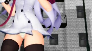 【MMD】Mr Murakumo who wants to push it right away but wont let me push it【R-18】