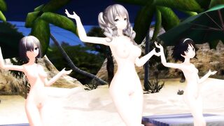 【MMD】Gokuraku Jodo-KanColle【R-18】