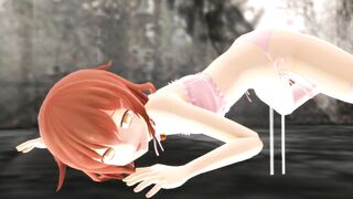 【SEX-MMD】(No man model) Rai-chan & Danke Danke! [Revised]【R-18】