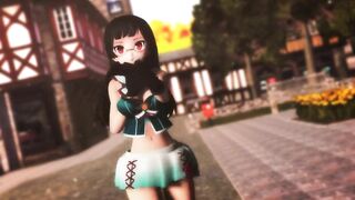 【MMD】Forecast of love sky in Toriumi【R-18】