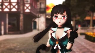 【MMD】Forecast of love sky in Toriumi【R-18】