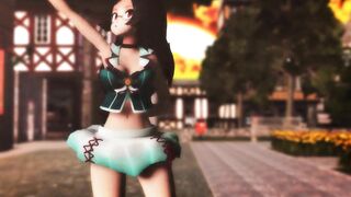 【MMD】Forecast of love sky in Toriumi【R-18】