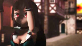 【MMD】Forecast of love sky in Toriumi【R-18】