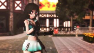 【MMD】Forecast of love sky in Toriumi【R-18】