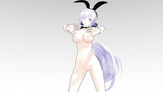 【MMD】Haku & clean blue jeans【R-18】