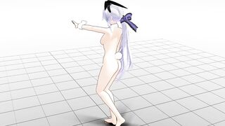 【MMD】Haku & clean blue jeans【R-18】