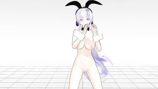 【MMD】Haku & clean blue jeans【R-18】