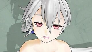 【MMD】Just stepped on by Mr Haku【R-18】