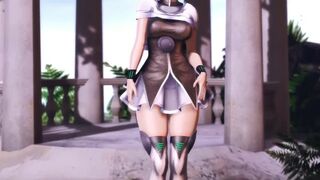 【MMD】Nopan Izumi - Pink Cat【R-18】