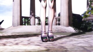 【MMD】Nopan Izumi - Pink Cat【R-18】